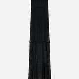 Halter Neck Open Back Maxi Dress