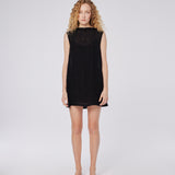 Crinkle Mini Dress