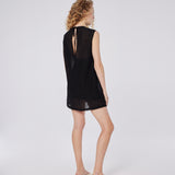 Crinkle Mini Dress