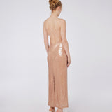 Sequin Cross-Back Dress