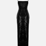 All Over Midi Sequin Dress