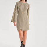 Cut-Out Elbise (TENCEL™)